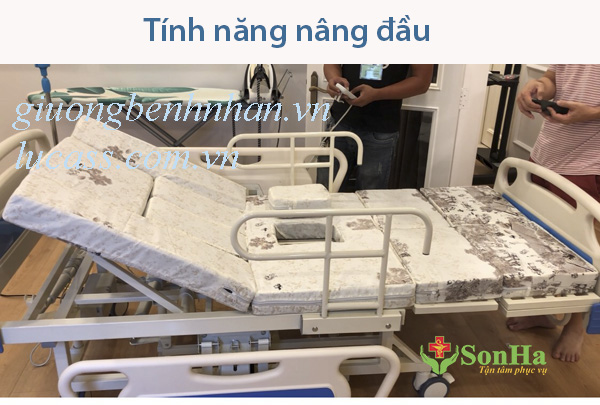 tính năng nâng đầu giường benh nhan gb-4e